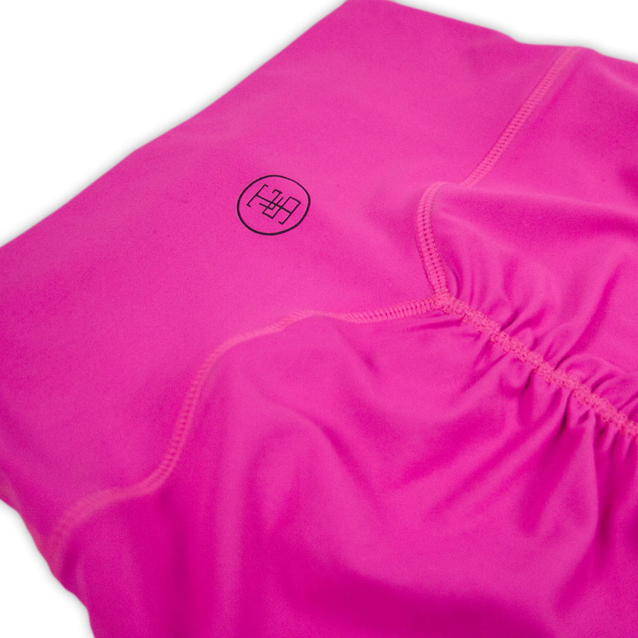 T.G.L.S. Ruched Biker Shorts