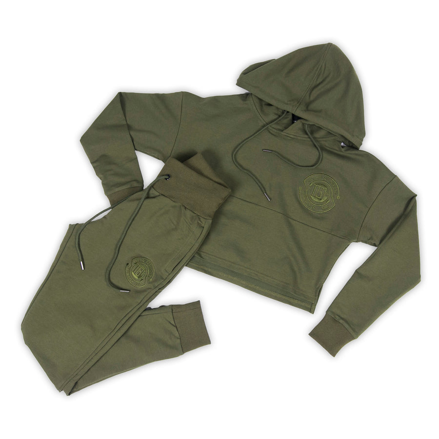 The Damsel Cropped Tracksuit